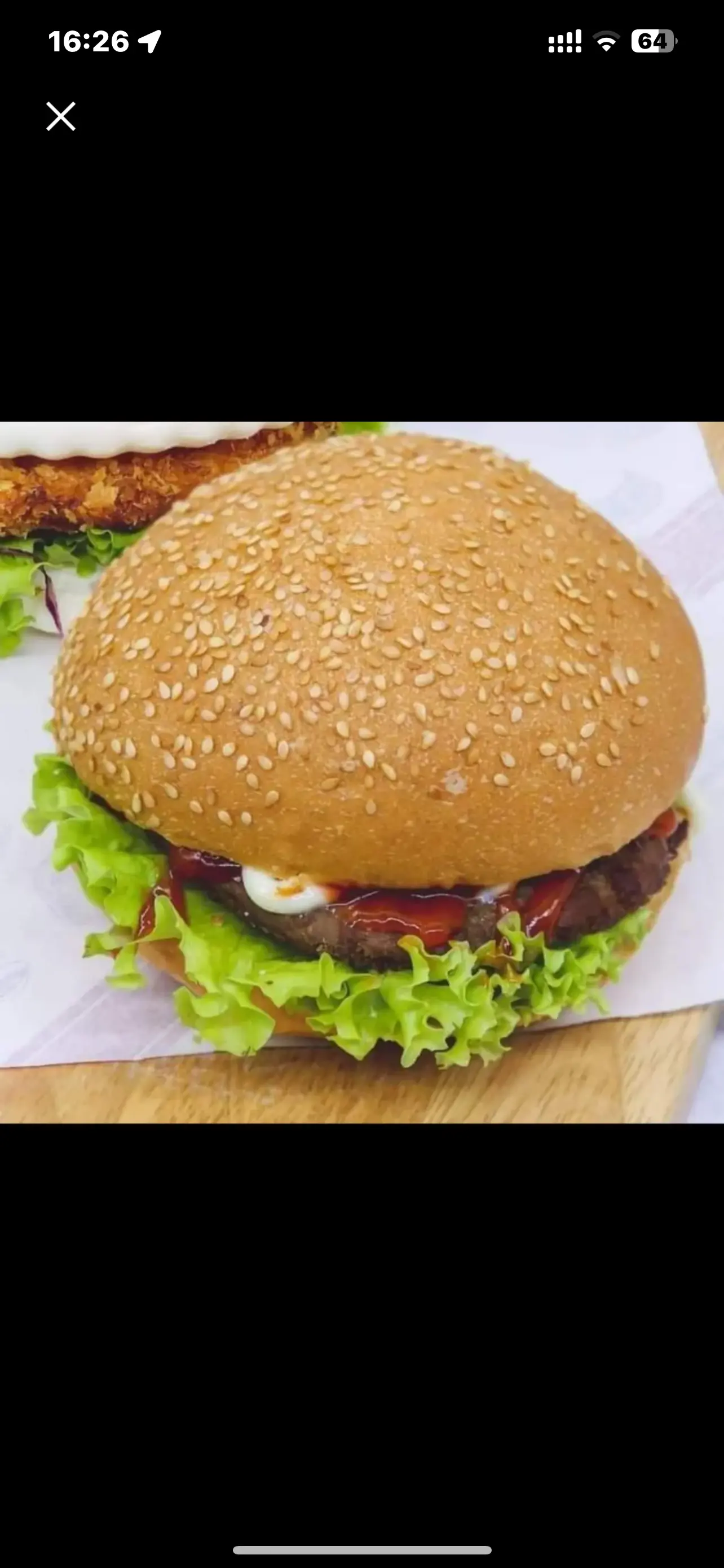 Hình ảnh Hamburger tôm