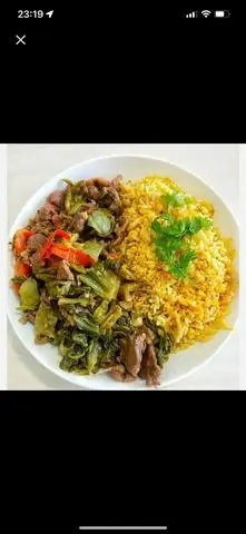 Hình ảnh Cơm bò xào cải chua