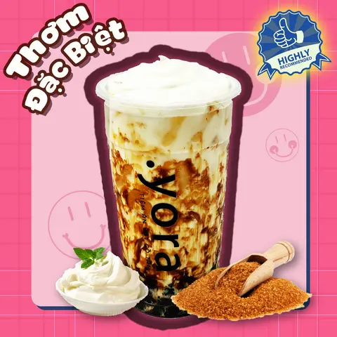 Hình ảnh Sữa tươi Đường đen kim hoàng ⭐ [L]