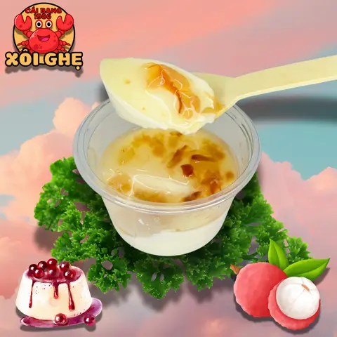 Hình ảnh Panna cotta vải (65gr)