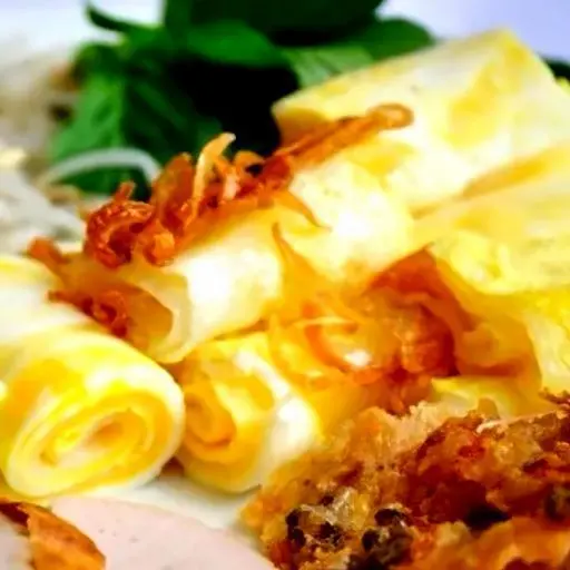 Hình ảnh Bánh cuốn trứng
