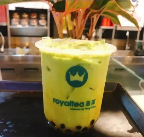 Hình ảnh Matcha trân châu đường đen