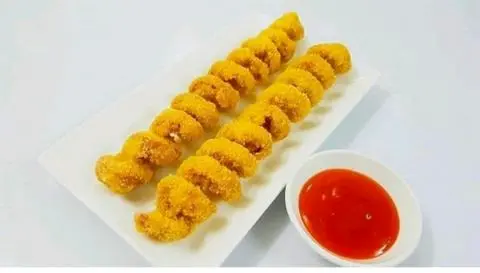 Hình ảnh Xúc Xích Lốc Xoáy- 1 cây