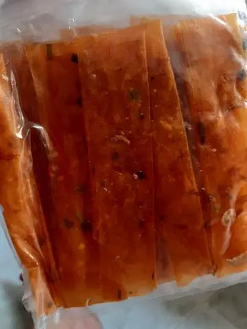 Hình ảnh Bánh tráng Dẻo tôm xếp hành 