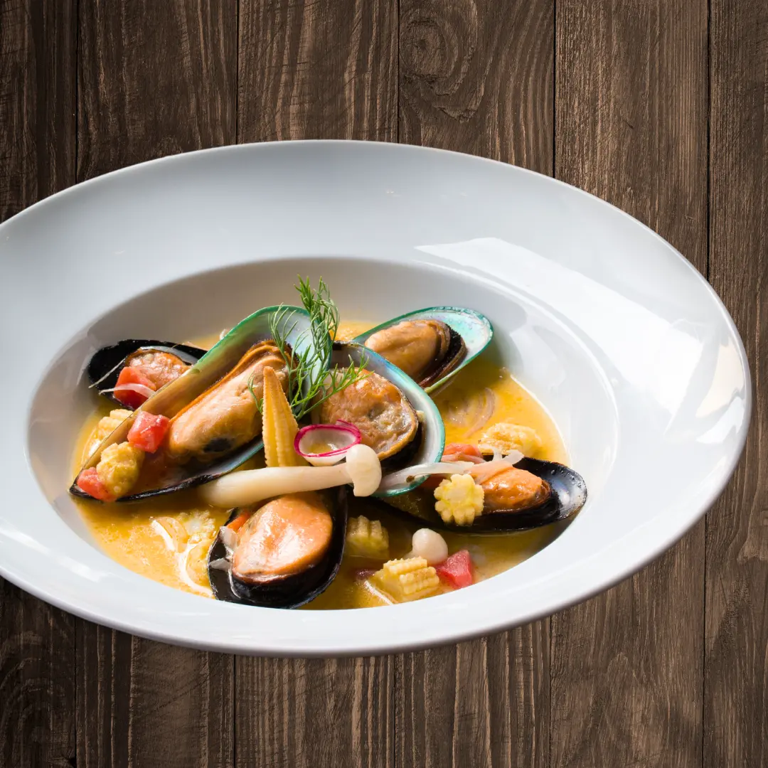 Hình ảnh Mussels in wine sauce