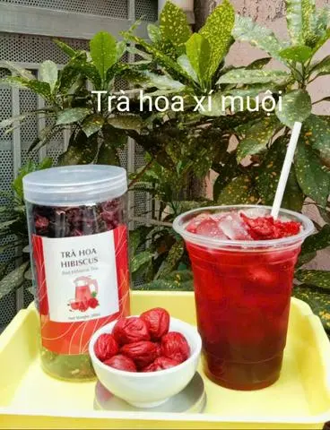 Hình ảnh Trà hoa xí muội ( ly lớn )