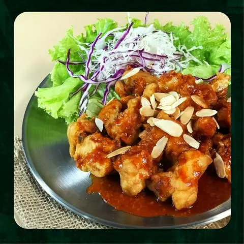 Hình ảnh Gà Viên Sốt Tương Tỏi
