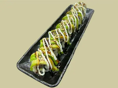 Hình ảnh cơm cuộn lươn phủ bơ 