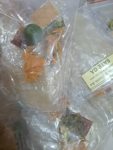 Hình ảnh  bánh tráng  satê gà 