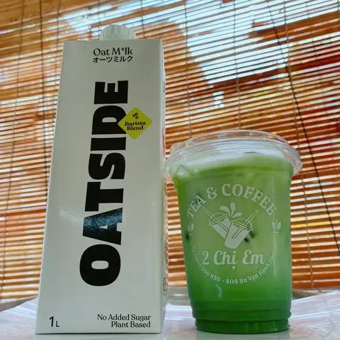 Hình ảnh Matcha latte sữa Oatside
