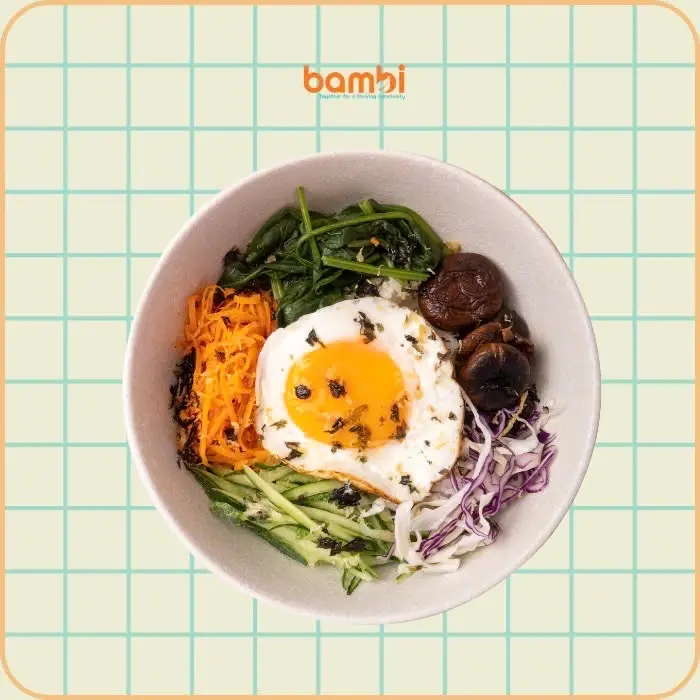 Hình ảnh V1 Cơm Chay trộn kiểu Hàn Quốc