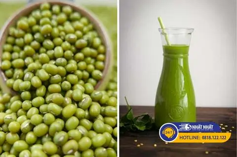 Hình ảnh Sinh tố đậu xanh
