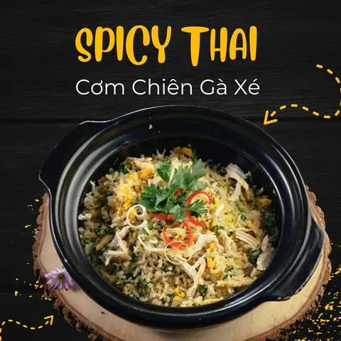 Hình ảnh Cơm Chiên Gà Xé - Chicken Fried Rice