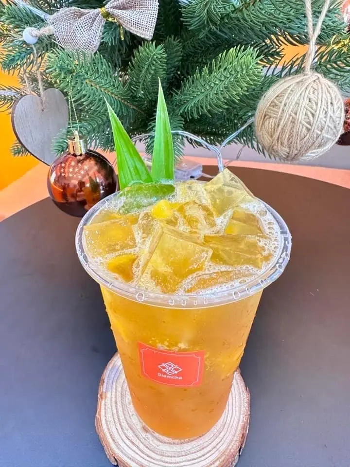 Hình ảnh Trà Oolong Xoài Dầm