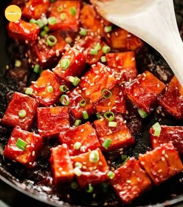 Hình ảnh Đậu hũ sốt cay HQ