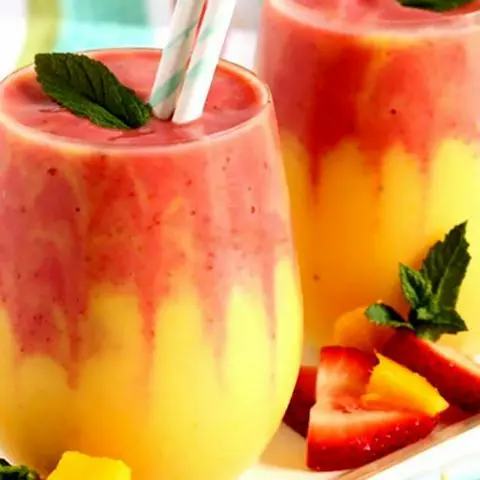 Hình ảnh Sinh Tố Xoài Dâu