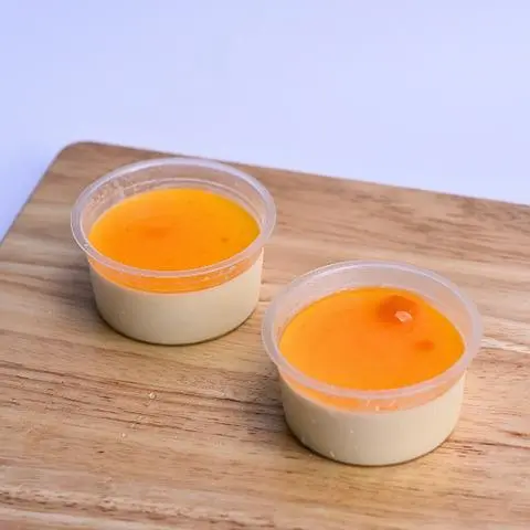 Hình ảnh Panna cotta đào