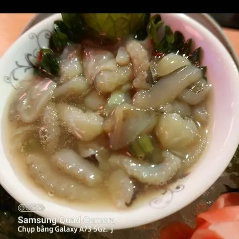 Hình ảnh Sashimi Bạch Tuộc trộn (Tako Wasabi)
