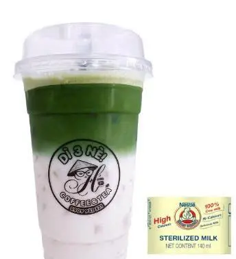 Hình ảnh Matcha sữa gấu