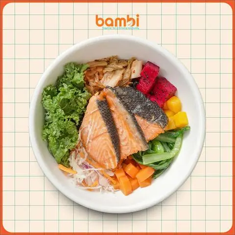 Hình ảnh Cơm Poke Cá Hồi