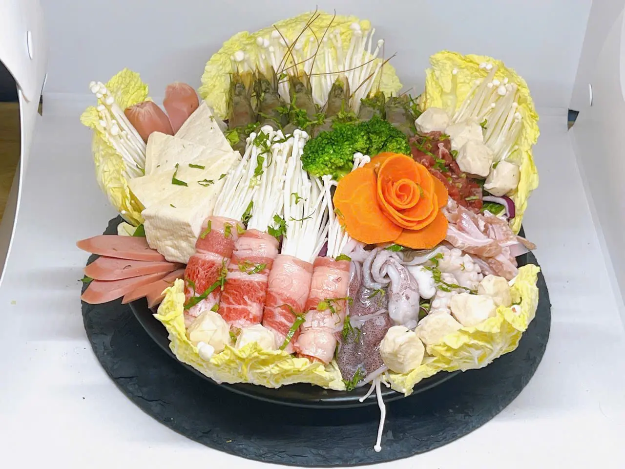 Hình ảnh Lẩu kim chi thập cẩm nhỏ