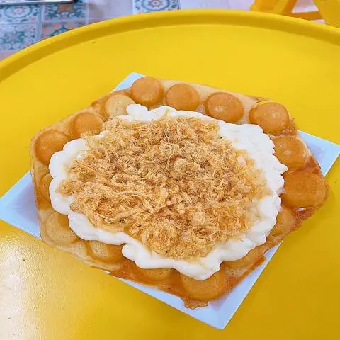 Hình ảnh Trứng gà non phomai chà bông