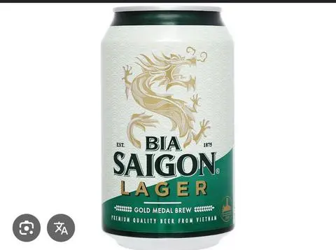 Hình ảnh 1 lon sài gòn 330ml