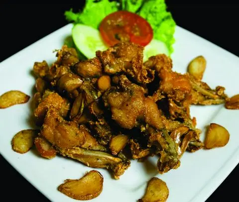 Hình ảnh Ếch chiên tỏi