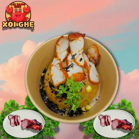 Hình ảnh Xôi Xá Xíu Vỏ Giòn