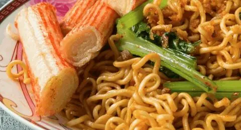 Hình ảnh Mì trộn indo thanh cua