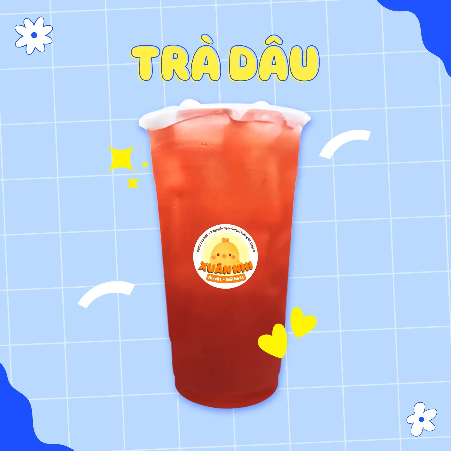 Hình ảnh Trà mứt dâu