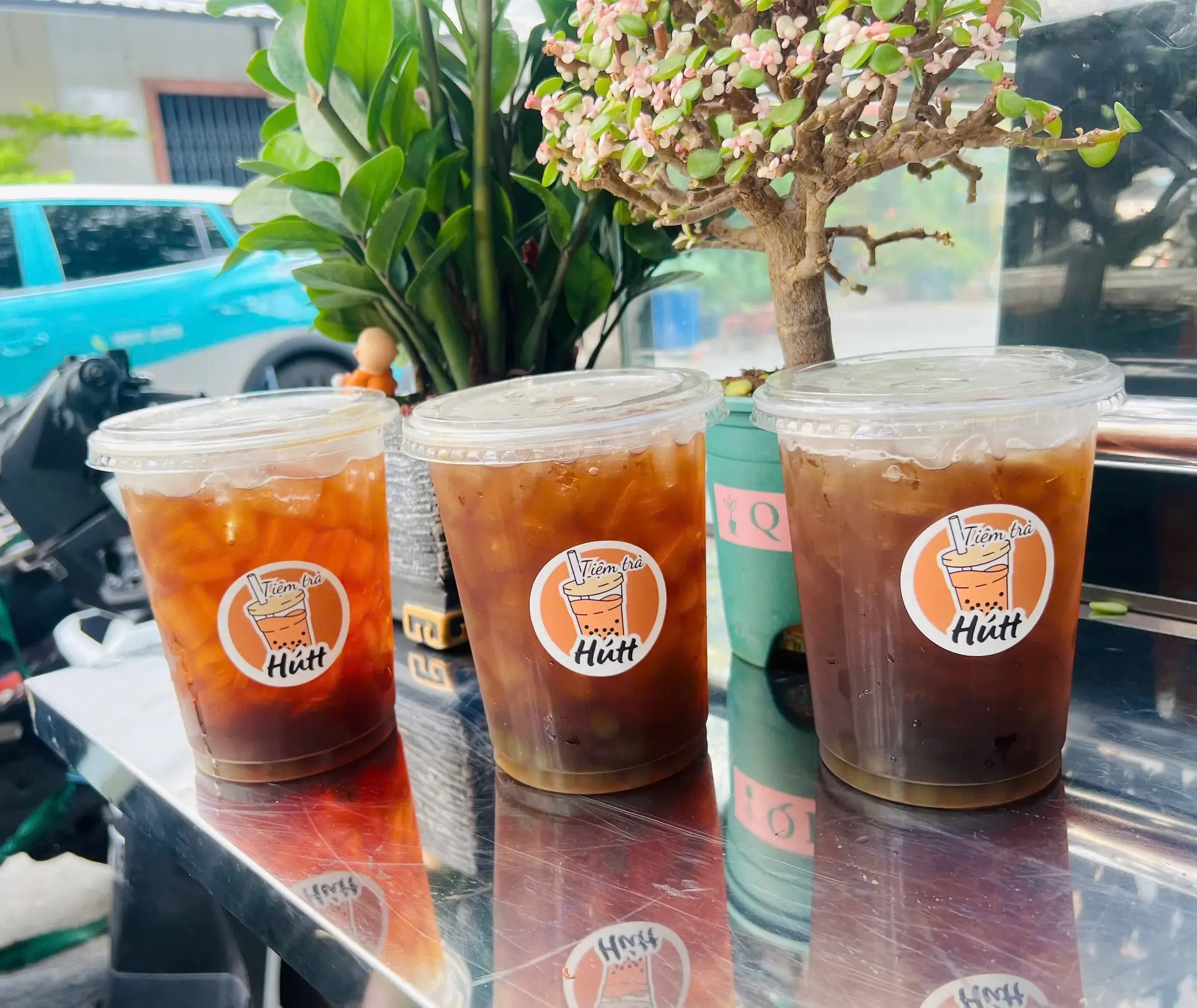Hình ảnh Hồng trà đào