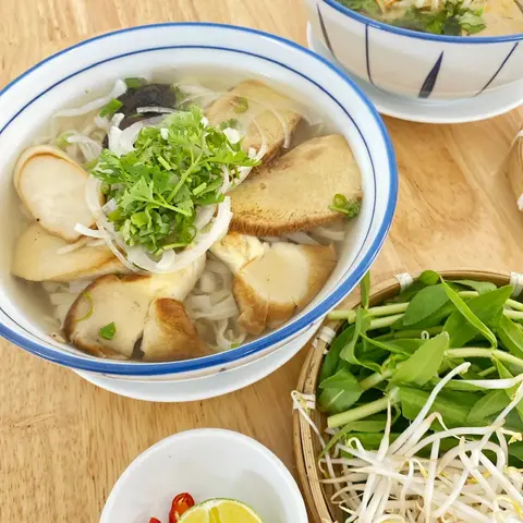 Hình ảnh Phở nấm hầu thủ