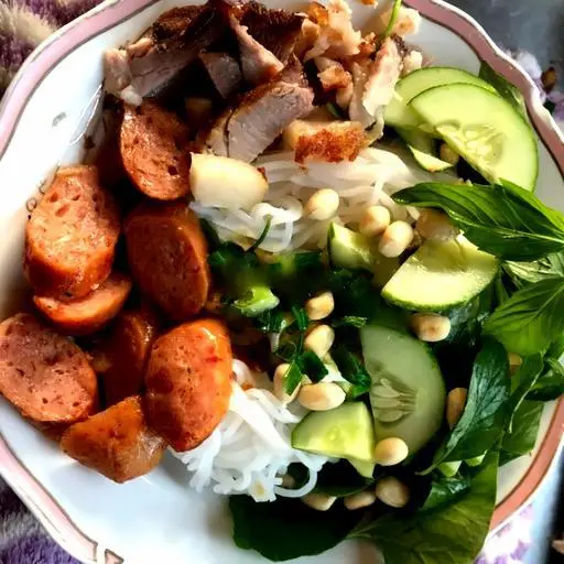 Hình ảnh Bún nem nướng