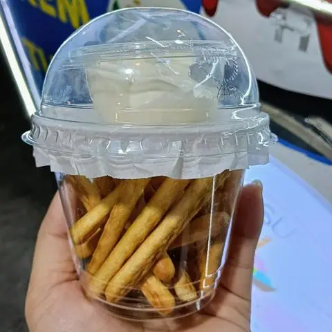 Hình ảnh Bánh Que Chấm Sốt Phô Mai Kem Dẻo