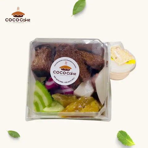 Hình ảnh Bò nướng mix chuối - lợn mini 250g