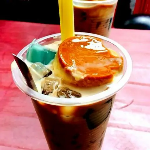Hình ảnh Trà bánh flan