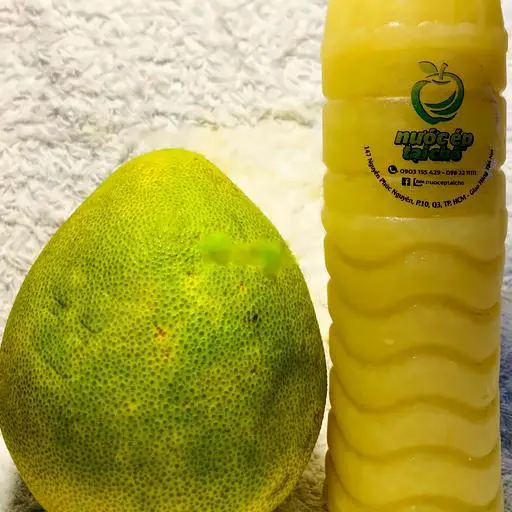 Hình ảnh ÉP BƯỞI NƯỚC/ Chai nguyên chất, không đường không đá