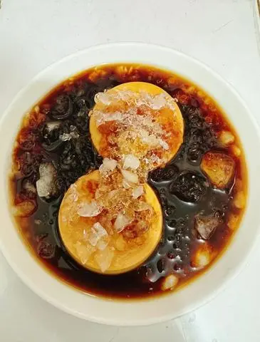 Hình ảnh 2 Flan Phô Mai + 1 Trà chanh/tắc