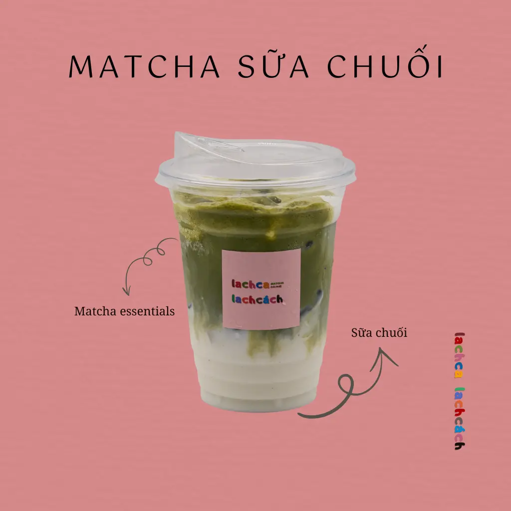 Hình ảnh Matcha sữa chuối