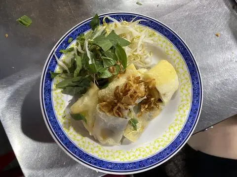 Hình ảnh bánh cuốn trứng thêm 