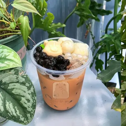 Hình ảnh Trà sữa thái đỏ - full topping