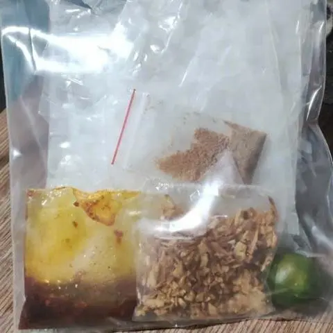 Hình ảnh bánh tráng tự trộn 