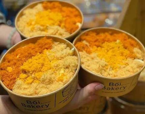 Hình ảnh BLTM chà bông heo mix gà cay