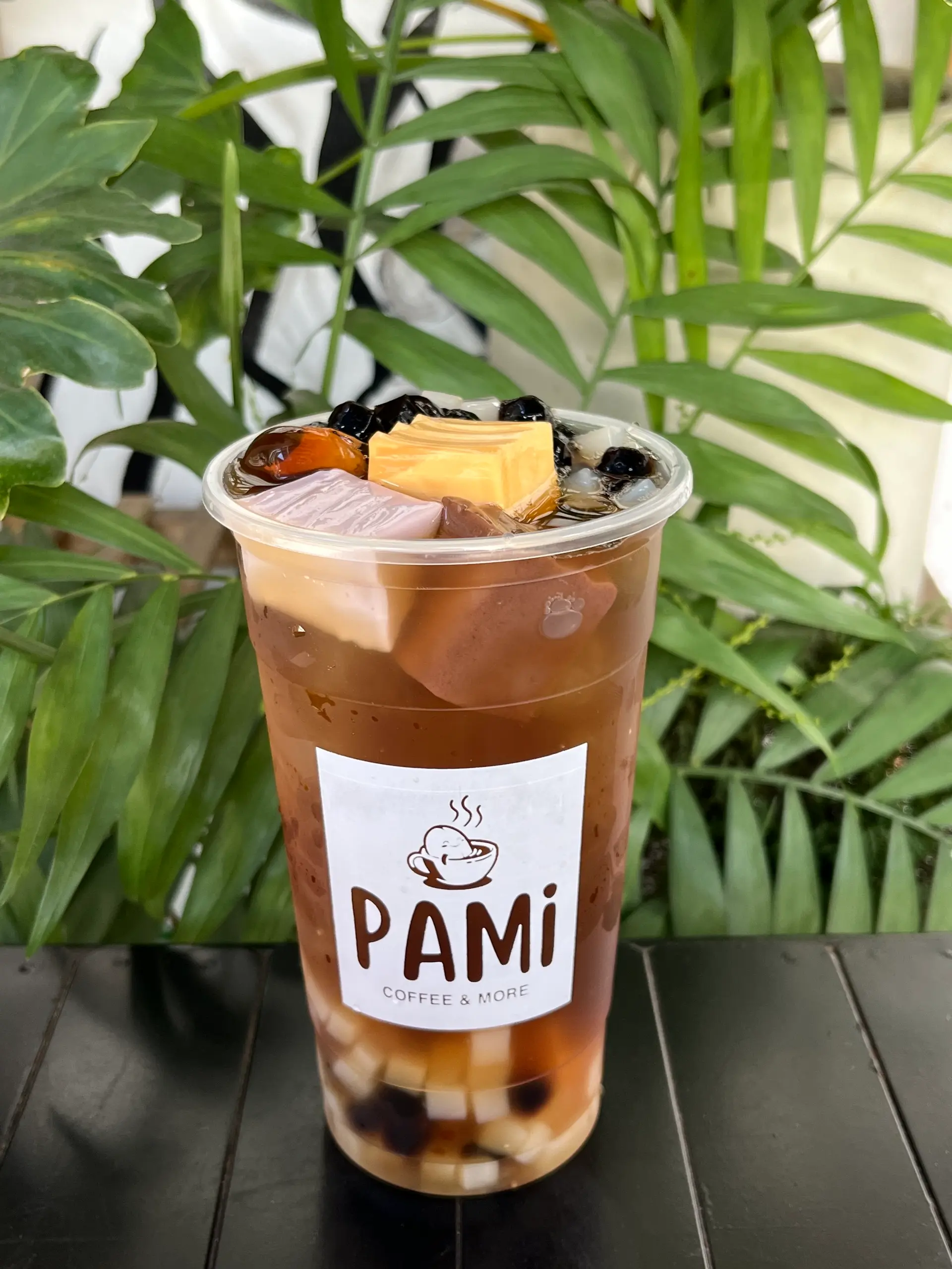 Hình ảnh Hồng trà full topping