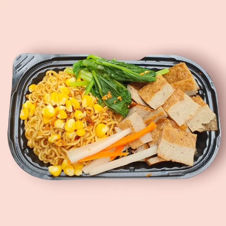 Hình ảnh Mì trộn chả cá