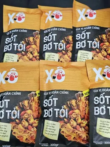 Hình ảnh Gói sốt bơ tỏi