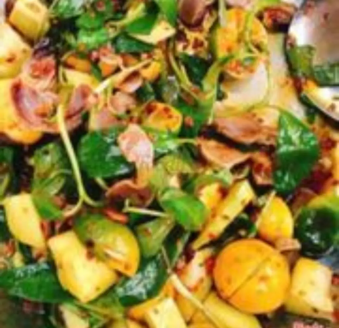Hình ảnh Mề gà trứng non sốt thái