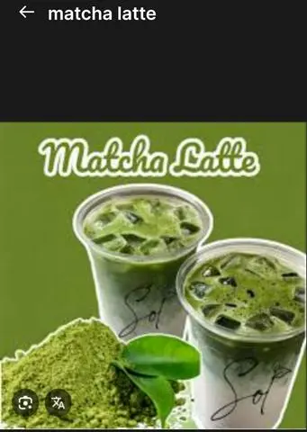 Hình ảnh Matcha latte