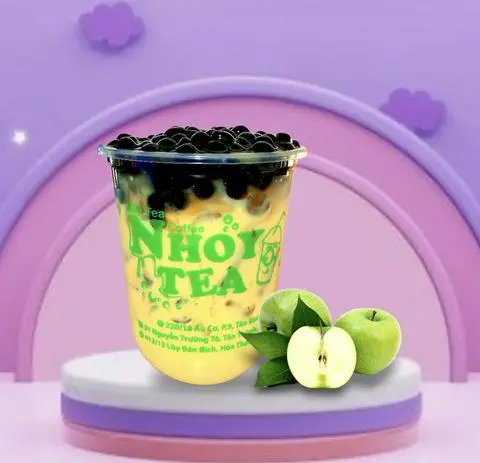 Hình ảnh Trà Sữa Vị Táo Xanh
